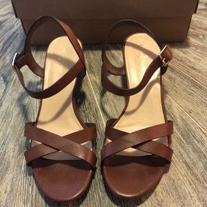 Cole Haan Melrose Low wedge sandals size 8